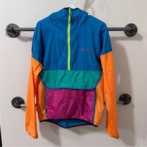 Cotopaxi Neon Packable Windbreaker